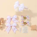 Juego de combinación de accesorios para el cabello (HH4971-10B) / Blanco