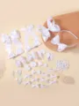 Juego de 49 piezas de accesorios para el cabello (HH5231-49C) / Juego de 49 piezas / Blanco