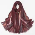 195x70 / 16# Burgundy Orange Gray