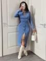 S / Dresses / Medium Blue