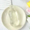 Coconut Oil Water Bottle / Clear White