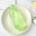 Coconut Oil Water Bottle / Transparent Green