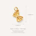 Bow / 45+5cm / Gold
