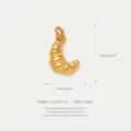 Croissant / 45+5cm / Gold