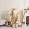 Golden Standing Santa Claus Style (SCD2632)