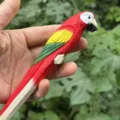 Long-tailed Red Parrot