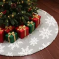 78cm / Grey 3D Snowflake Double Layer Style