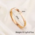 Surface en Arc / 6mm / Or rose