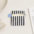 Canvas Black Striped
