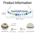 Family Celebration Calendar (Y26Y90639_Q) / 40x12cm Hanging Board and Accessories