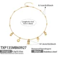 Necklace / 43+5cm / Gold