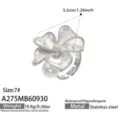 Taglia 7 / Stile Petalo Radiante (A275) / Argento