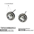 Earrings (TXF033) / Black