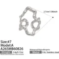 Irregular Style A (A265) / Size 7 / Steel