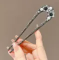 U-Shaped Hair Pin / Gunmetal