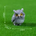 2# Tilting Head Owl / Gray