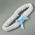 Fascia per Gamba Quotidiana con Fiocco (GS-J034) / 1 Pezzo / Bianco