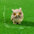 4# Small Owl / Maroon