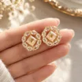 Square Rhinestone Style(E3847)