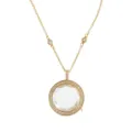 Volledige Strass Ronde Halsketting (Lege Doos)