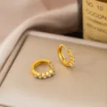 Strass-Reihen-Stil / Gold