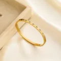 Auge Armreif (Z252) / Gold