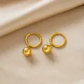 Stil mit Kleiner Goldener Kugel (R008) / Gold