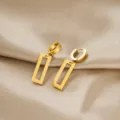 Rechteckiger Stil (R022) / Gold