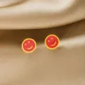 Roter Smiley Stil (R060) / Gold
