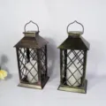 Bronze Candle Palace Lantern 2 Pack
