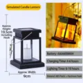 Small Palace Lantern Candle Style