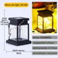 Small Palace Lantern Warm String Light Style