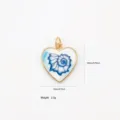 Conque Motif Spiralé Pendentif