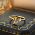 Buchstabe Z / Gold