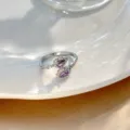 Wassertropfenförmiger Stil (H537) / Silber