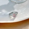Wassertropfen Pavé Stil (H551) / Silber