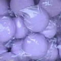 Panecillos squishy morado taro