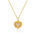 Embossed Heart Necklace