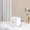 12x12x12cm White Windowed