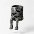 Antik Silber Fledermaus Stil