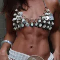 One Size / Halter Top / Silver