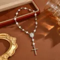 Silver Pearl Necklace Style (ZJ17209)