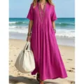 S / Dresses / Τριανταφυλλί