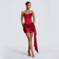 XS / Dresses / Burgundy