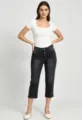 S / Bottoms / Black and Gray