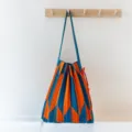 One Size / Blue & Orange Block