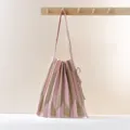 One Size / Pink & Khaki Block
