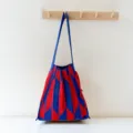 One Size / Blue Red Square