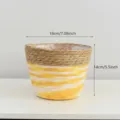 Haut 18*Hauteur 14cm / Dégradé Jaune