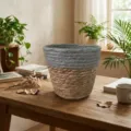 Petit (Haut 17*Bas 13*Hauteur 15cm) / Bord Gris